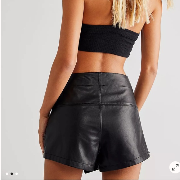 Free People Emmy Mini Studded Skort Size 6 - Picture 3 of 6